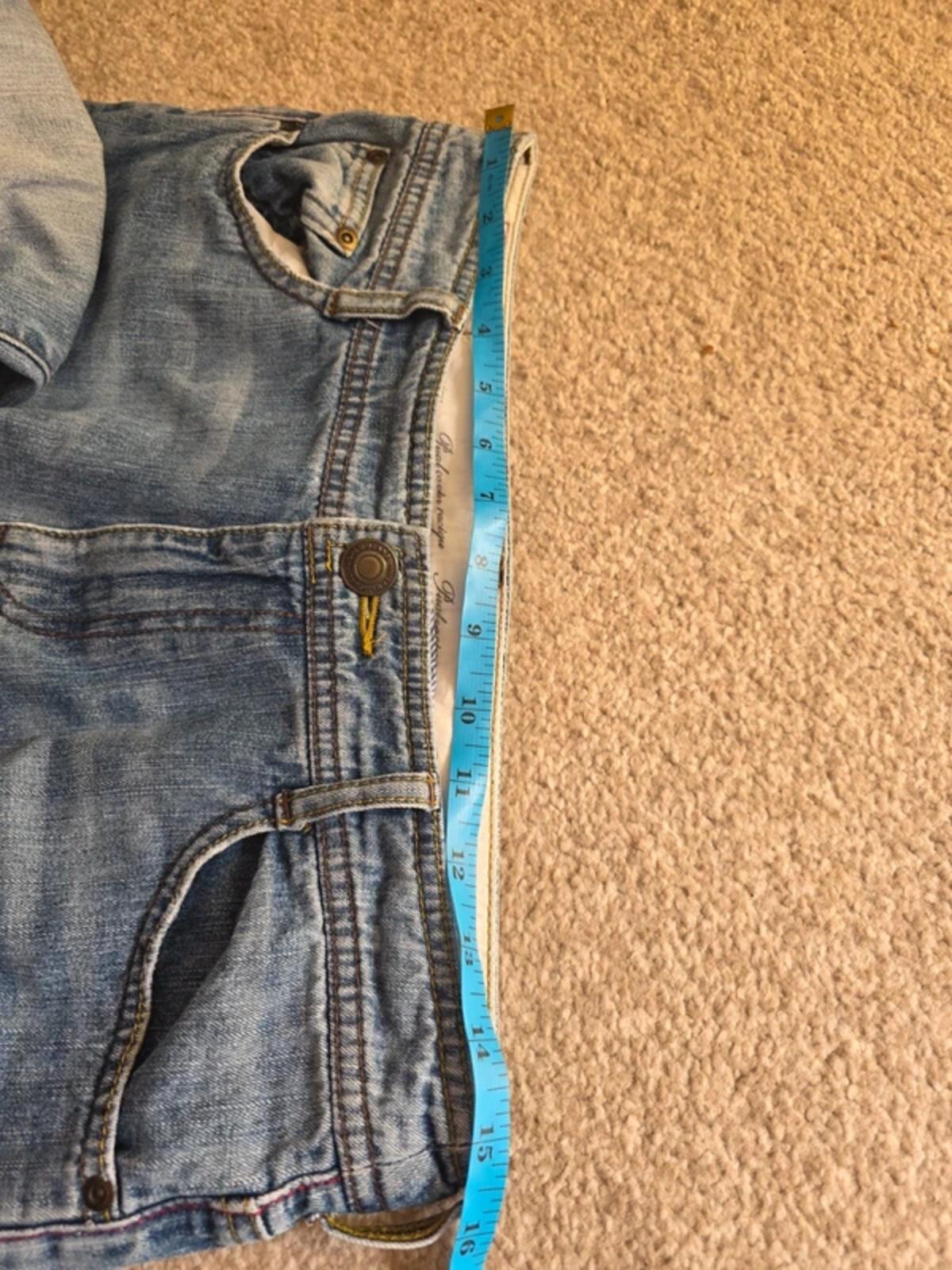 World Jeans International Mid Rise Capri Jeans UK Size 10