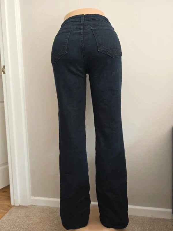 NYDJ Mid Rise Relaxed Bootcut Vintage Y2K Jeans UK Size 8