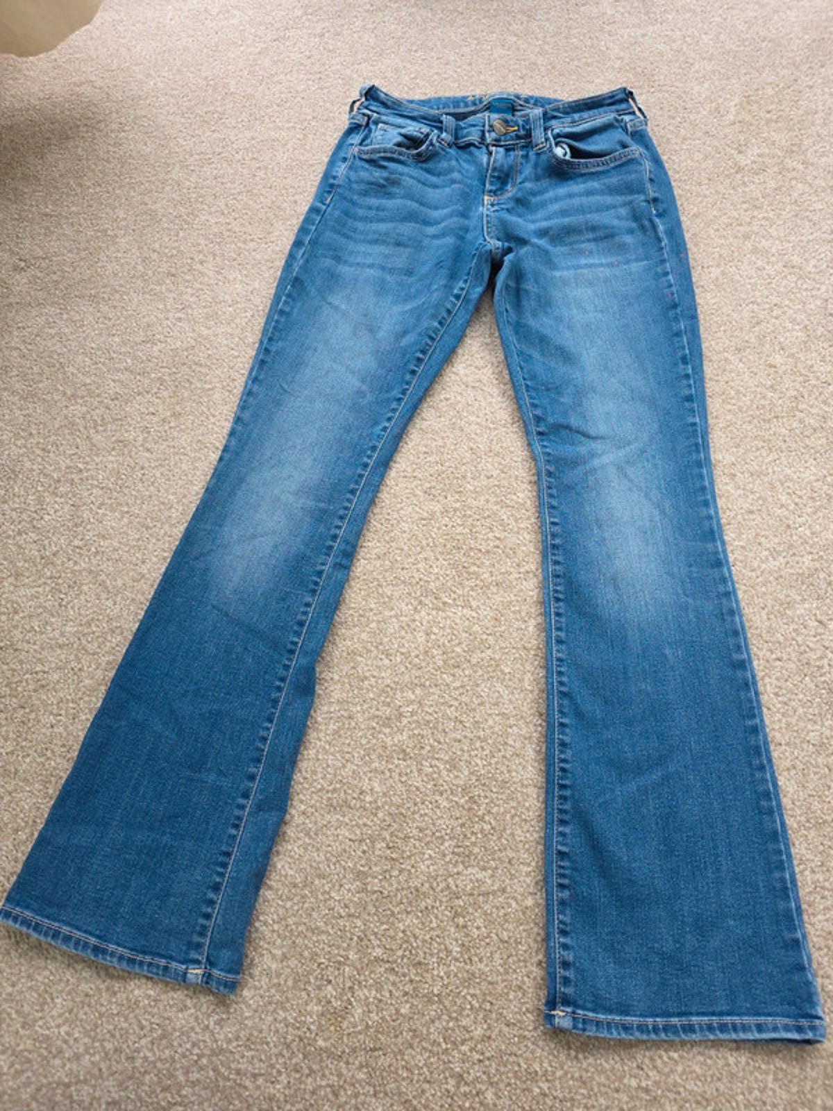 Vintage Y2K Arizona Jean Co Low Rise Bootcut Jeans UK Size 6 Petite