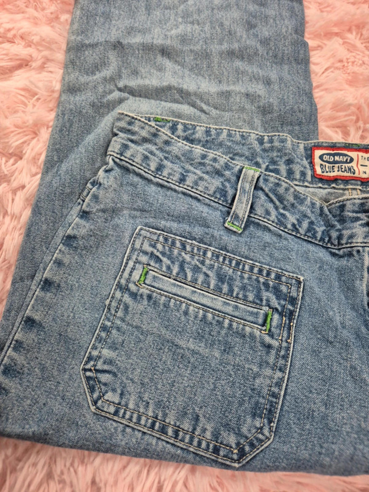 Vintage Y2K Old Navy Mid Rise Bootcut Jeans UK Size 12