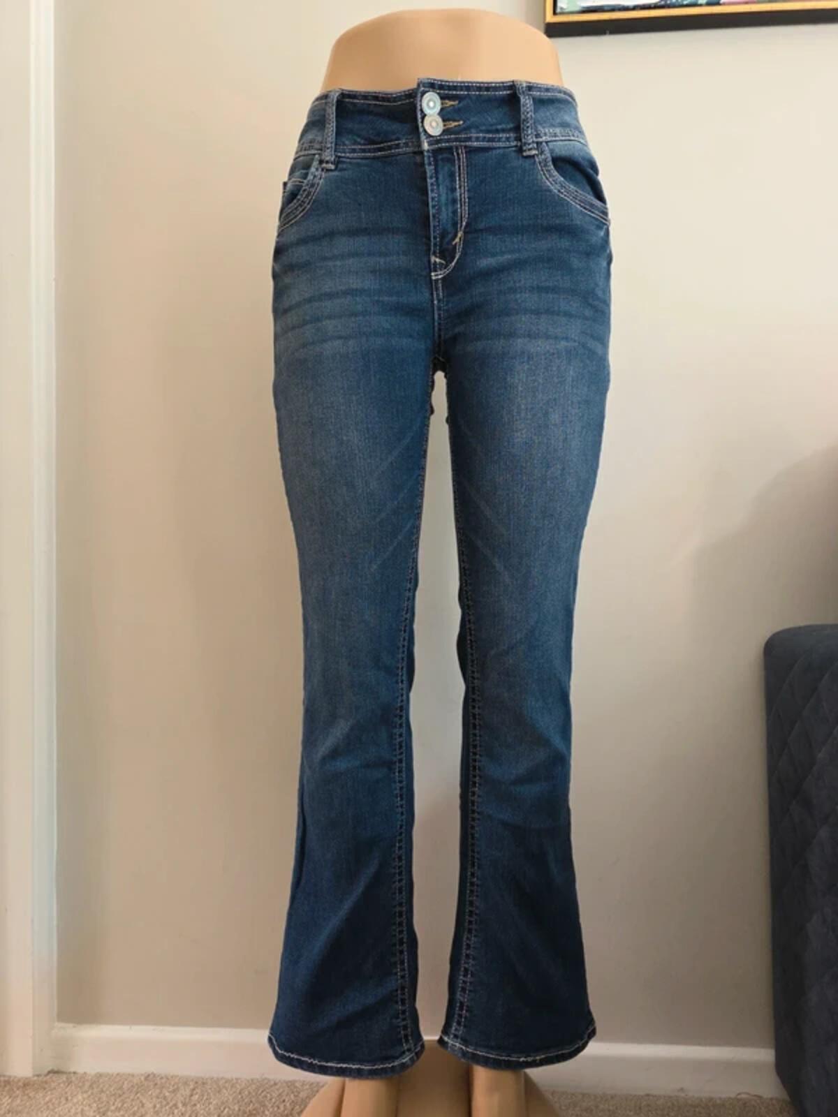 Wallflower Mid Rise Bootcut Vintage Y2K Jeans UK Size 10/12 Petite