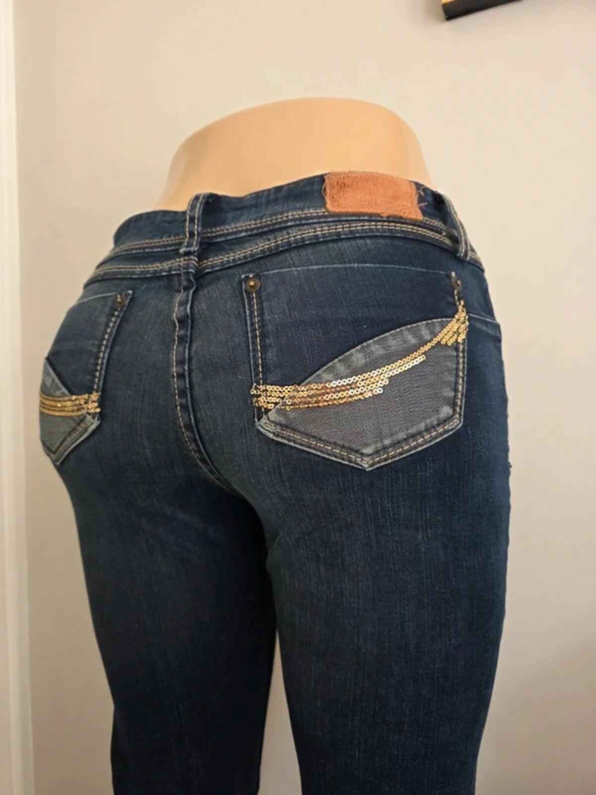 Vintage Y2K Toysair Too Mid Rise Slim Bootcut Jeans UK Size 4/6