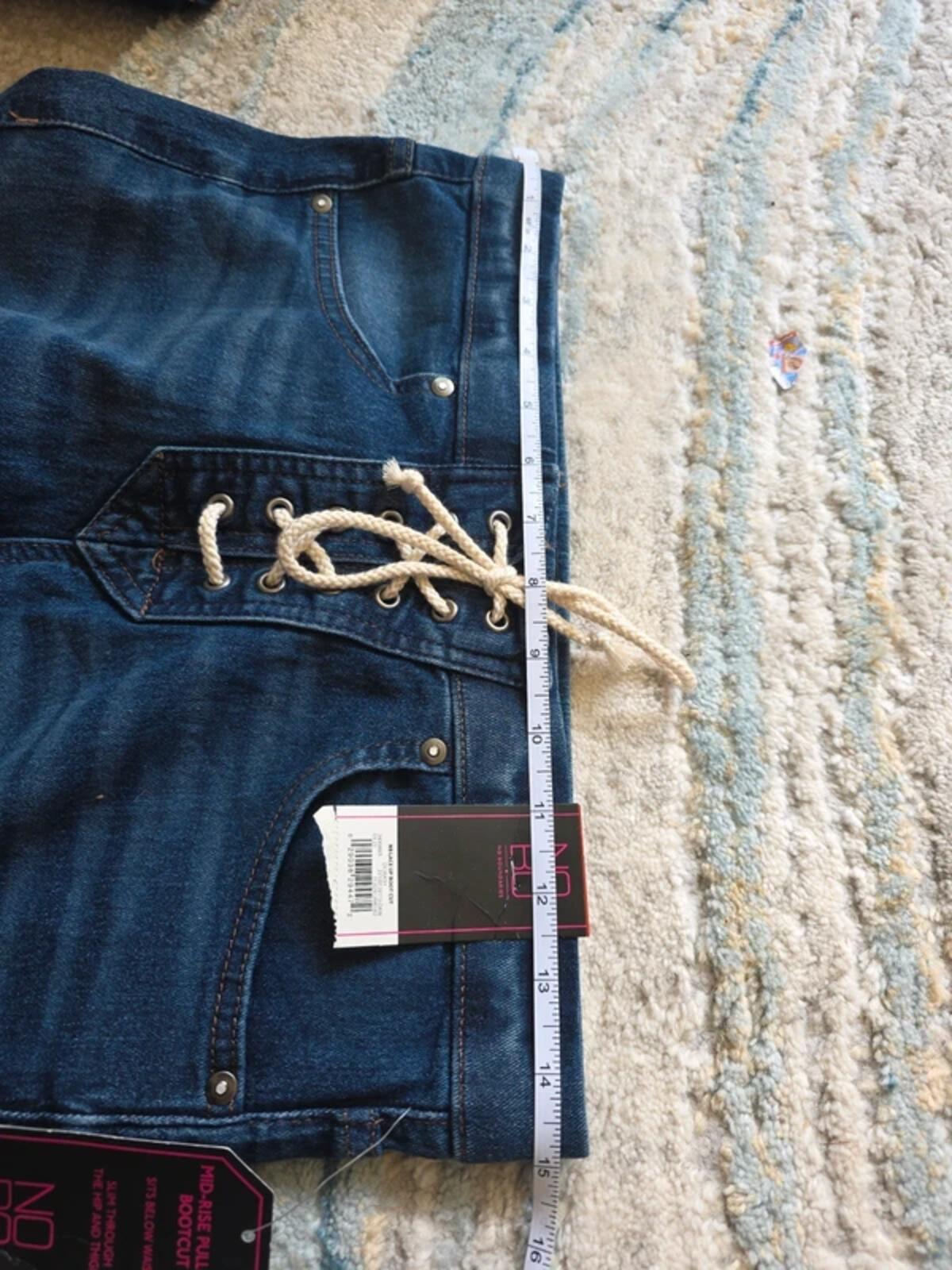 No Boundaries Mid Rise Bootcut Jeans UK Size 10 BNWT