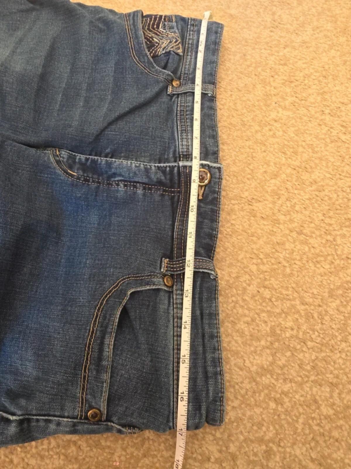 Chico's Mid Rise Skinny Jeans UK Size 14 Petite