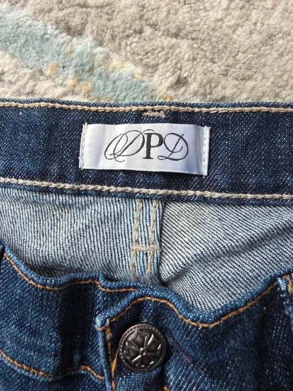 DPD Low Rise Bootcut Vintage Y2K Jeans UK Size 10 Tall