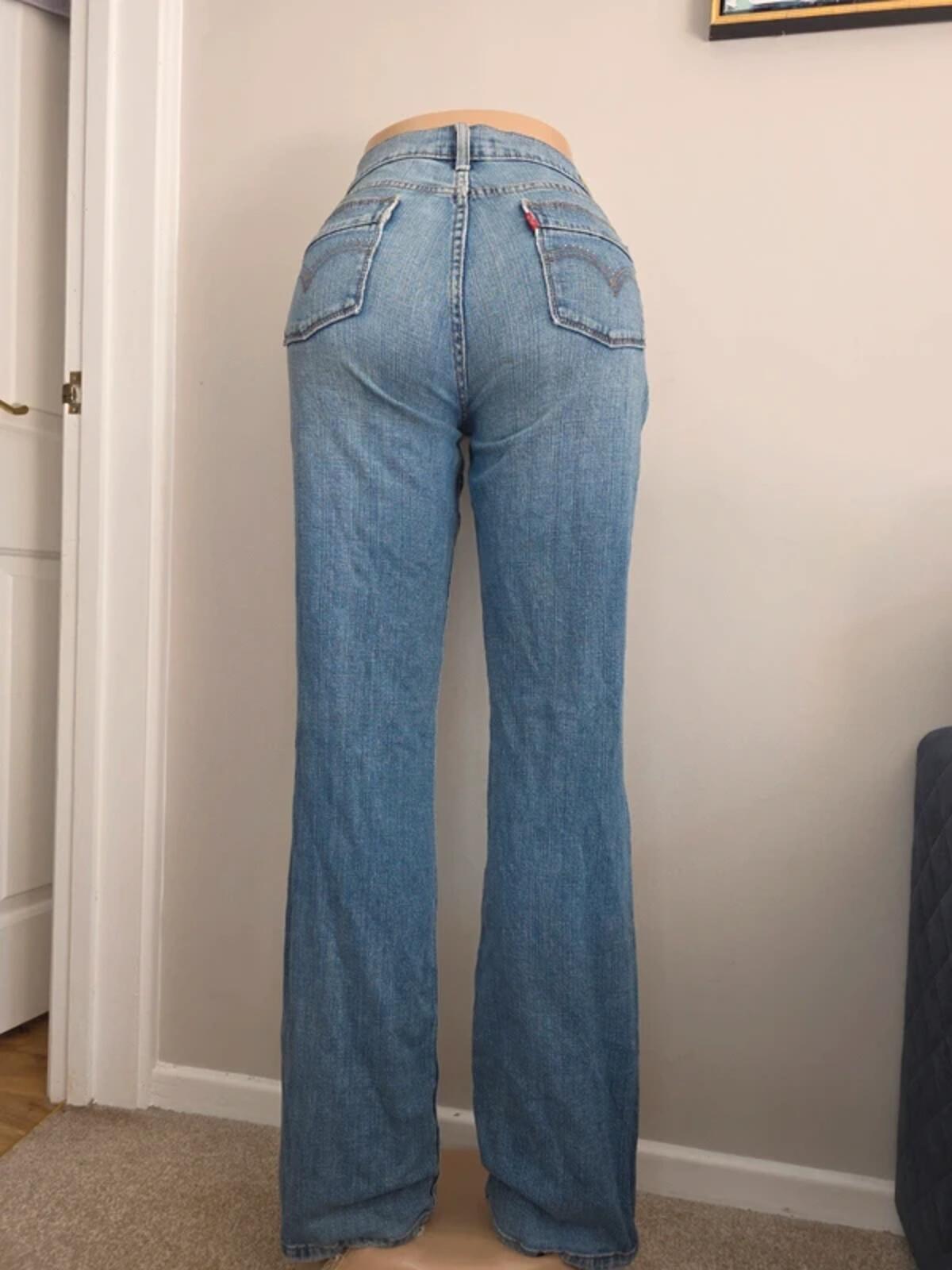 Levi's 515 Mid Rise Bootcut Jeans UK Size 10 Very Tall
