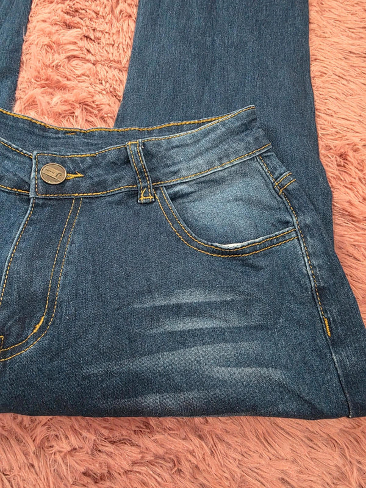 Vintage Y2K Flared Mid Rise Jeans UK size 12