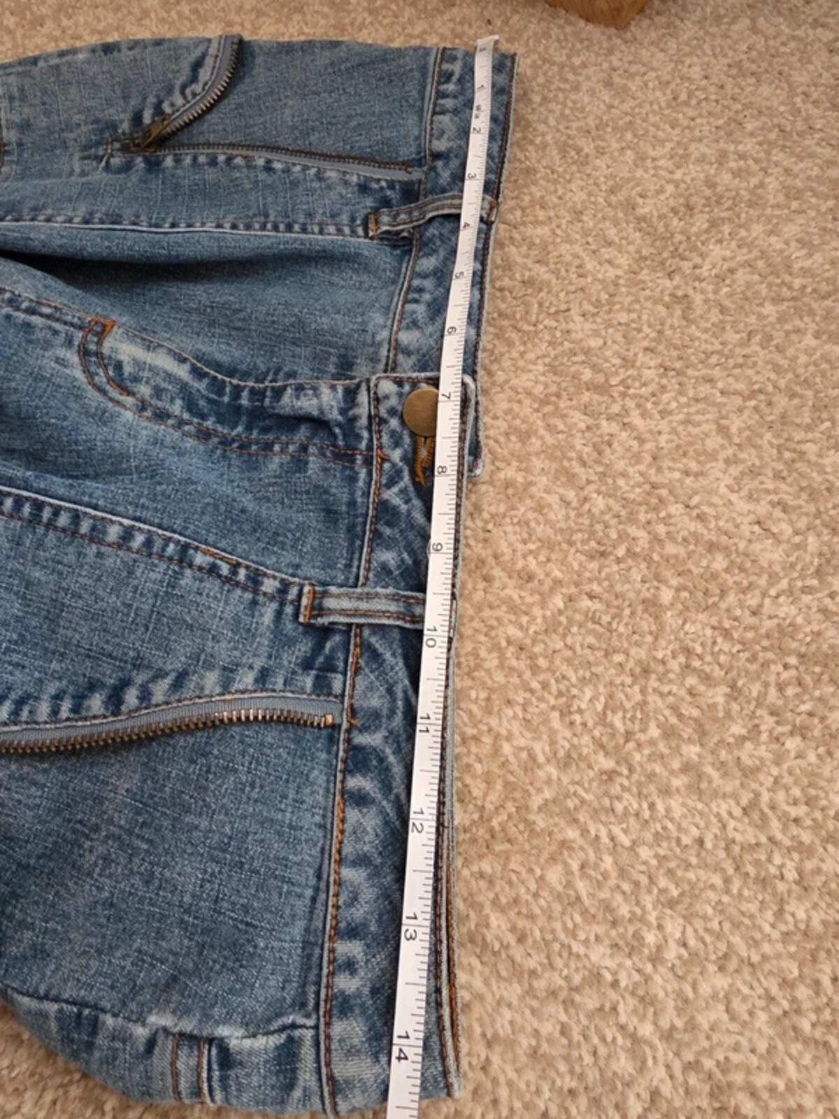 Capucino Mid Rise Flared Vintage Y2K Jeans UK Size 8 Petite