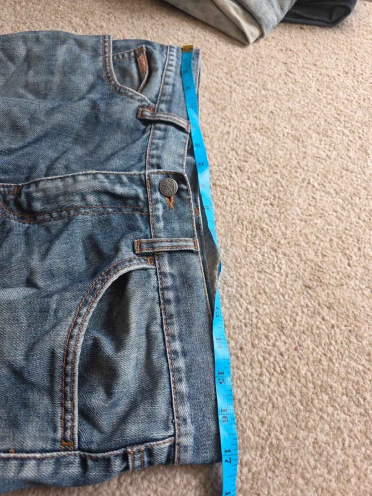 Vintage Y2K Calvin Klein High Rise Baggy Jeans UK Size 12/14
