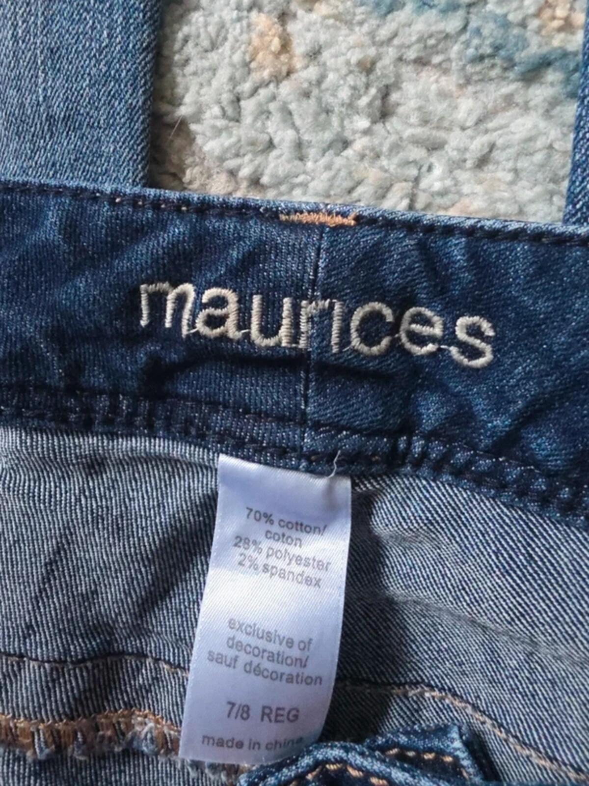 Maurices Low Rise Bootcut Jeans UK Size 10/12 Vintage Y2K