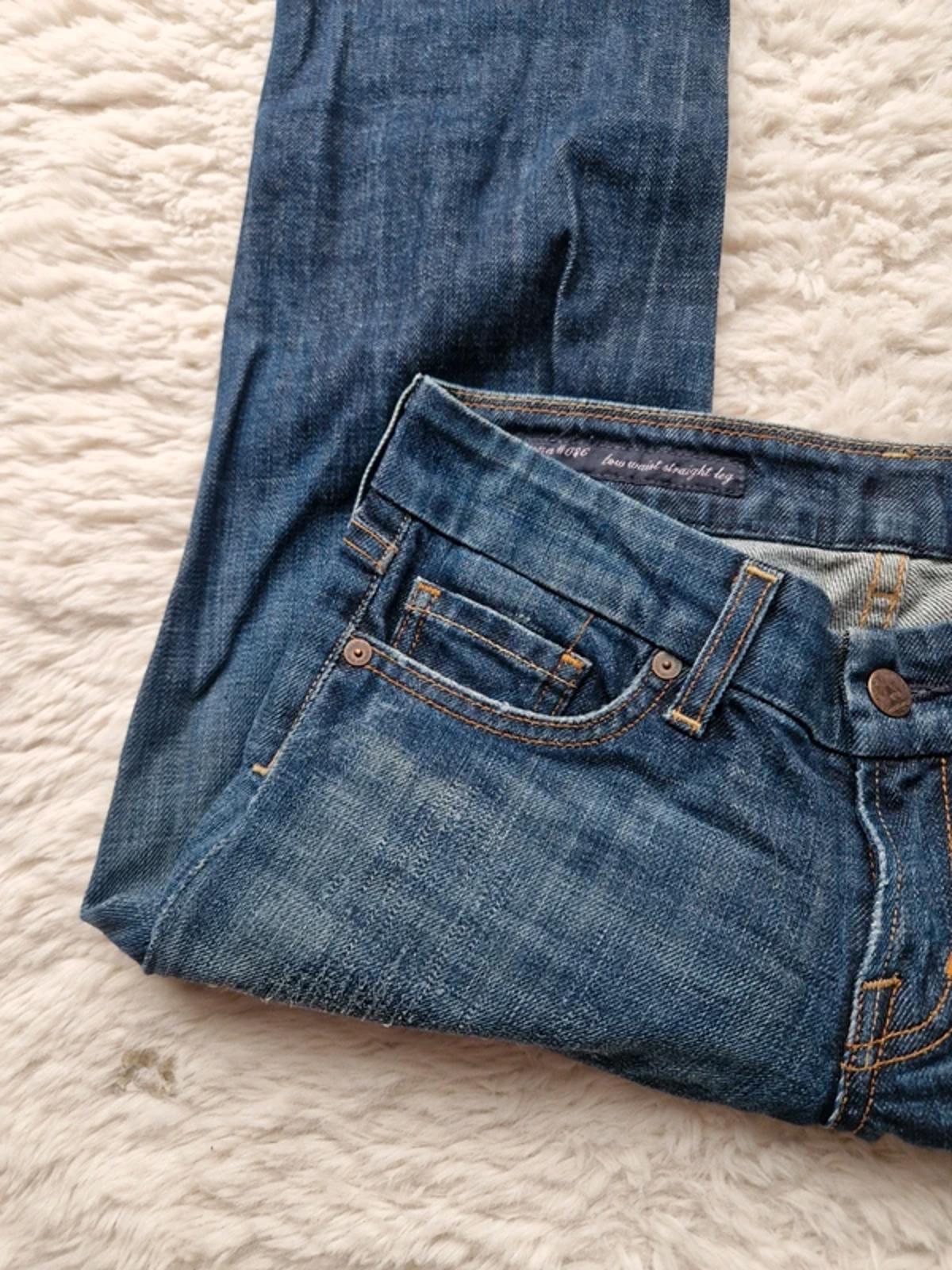 Y2K "Citizens of Humanity" Ultra Low Rise Bootcut Indie Grunge Festival Denim UK 8 Tall