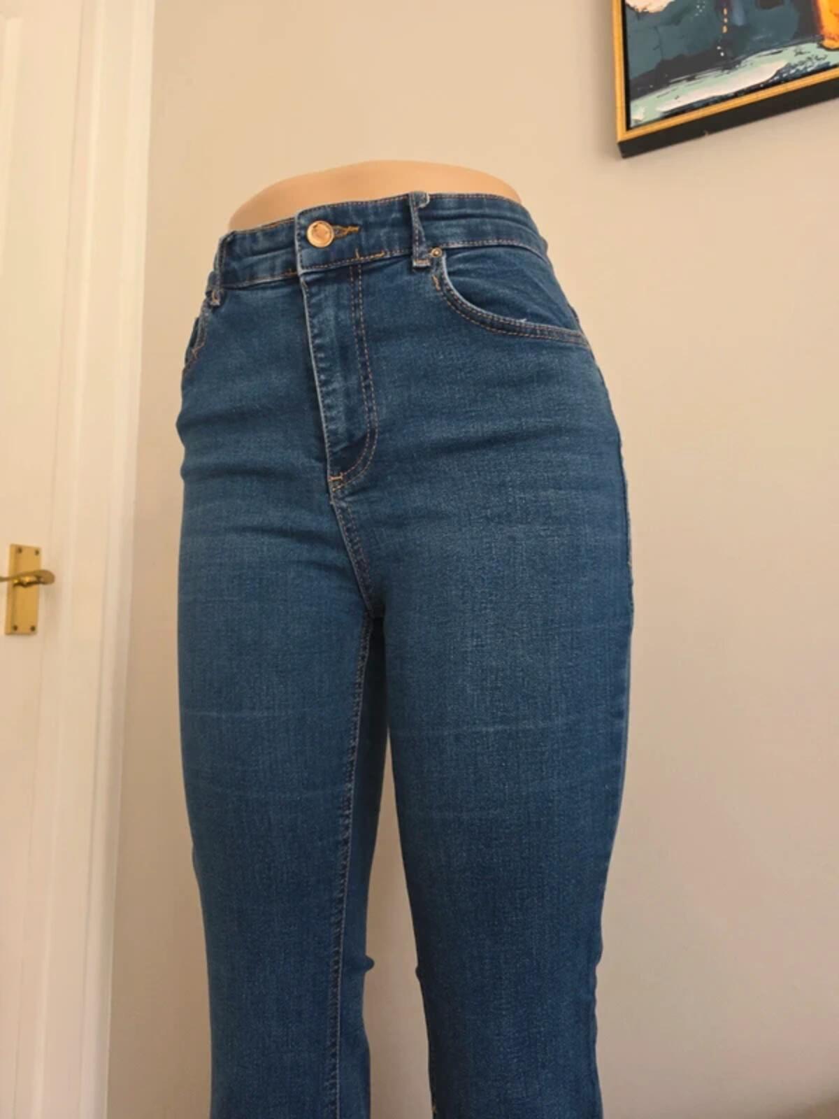 LC Waikiki Jeans High Rise Flared Vintage Y2K Jeans UK Size 10