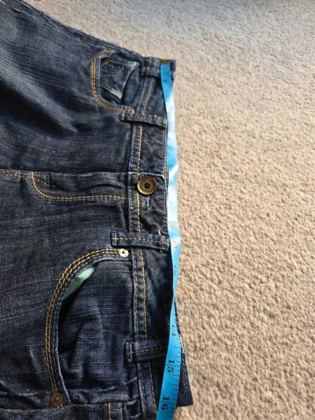 Mek Denim Low Rise Skinny Jeans UK Size 8/10 Tall