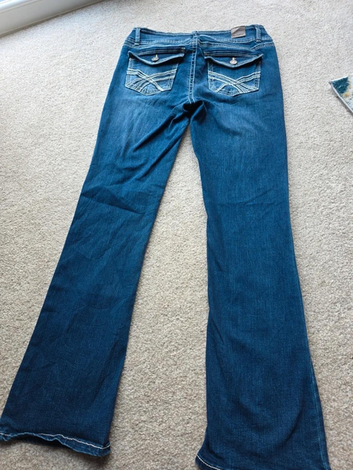 Vintage Y2K Wallflower Mid Rise Bootcut Jeans UK Size 12 Petite