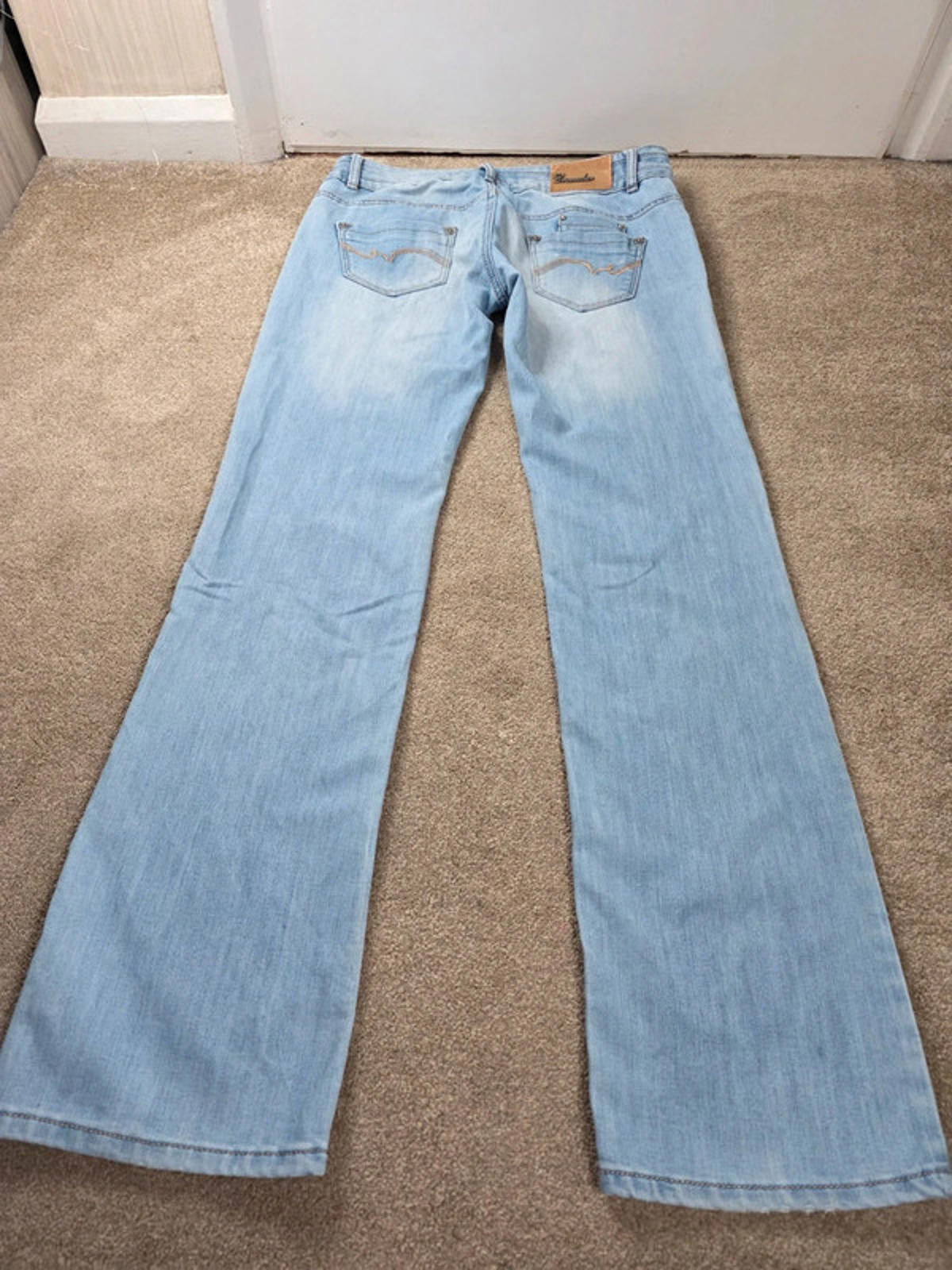 Vintage Y2K Dromedar Low Rise Straight Jeans UK Size 14