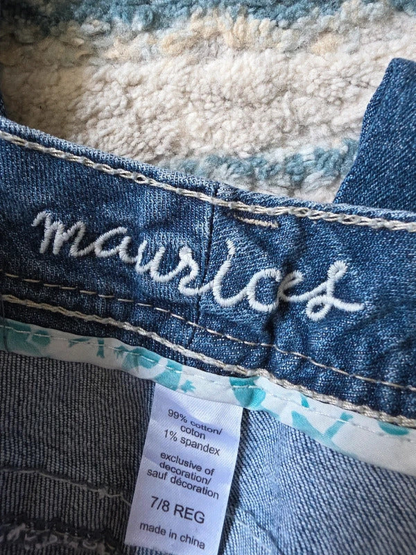 Maurices Mid Rise Loose Bootcut Vintage Y2K Jeans UK Size 8/10