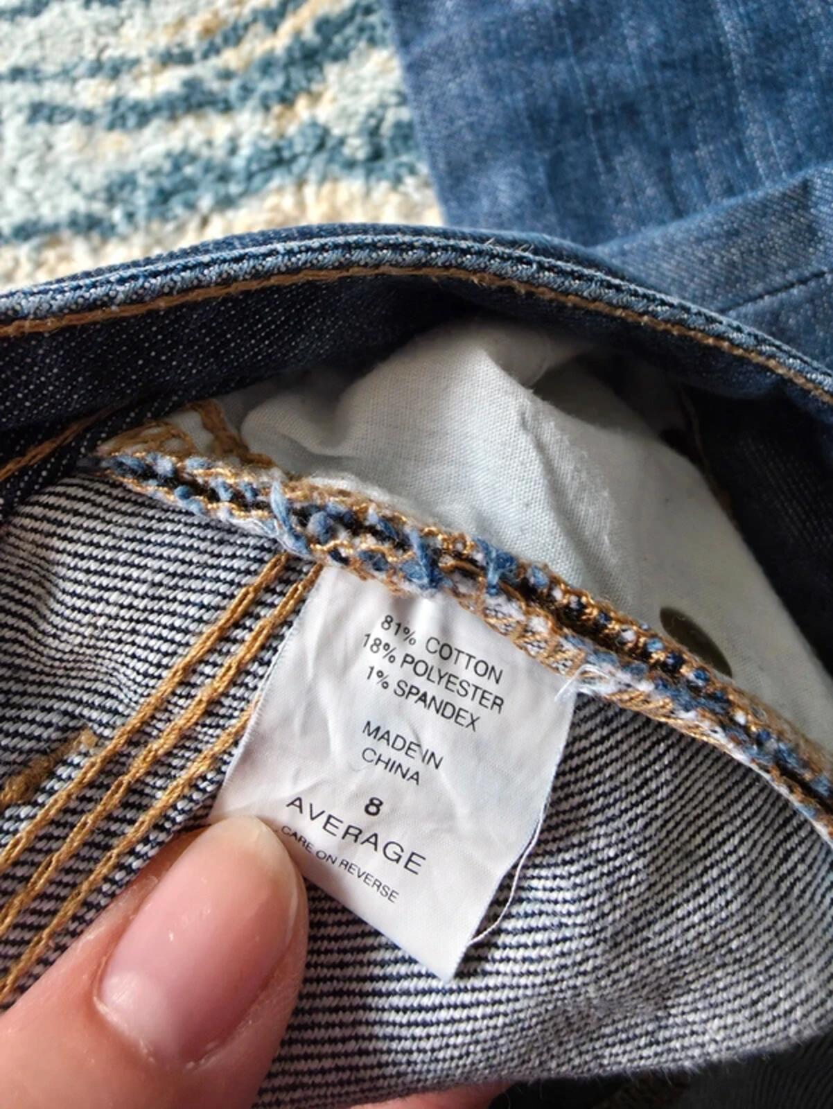 NY&C Vintage Y2K Low Mid Rise Bootcut Jeans UK Size 10