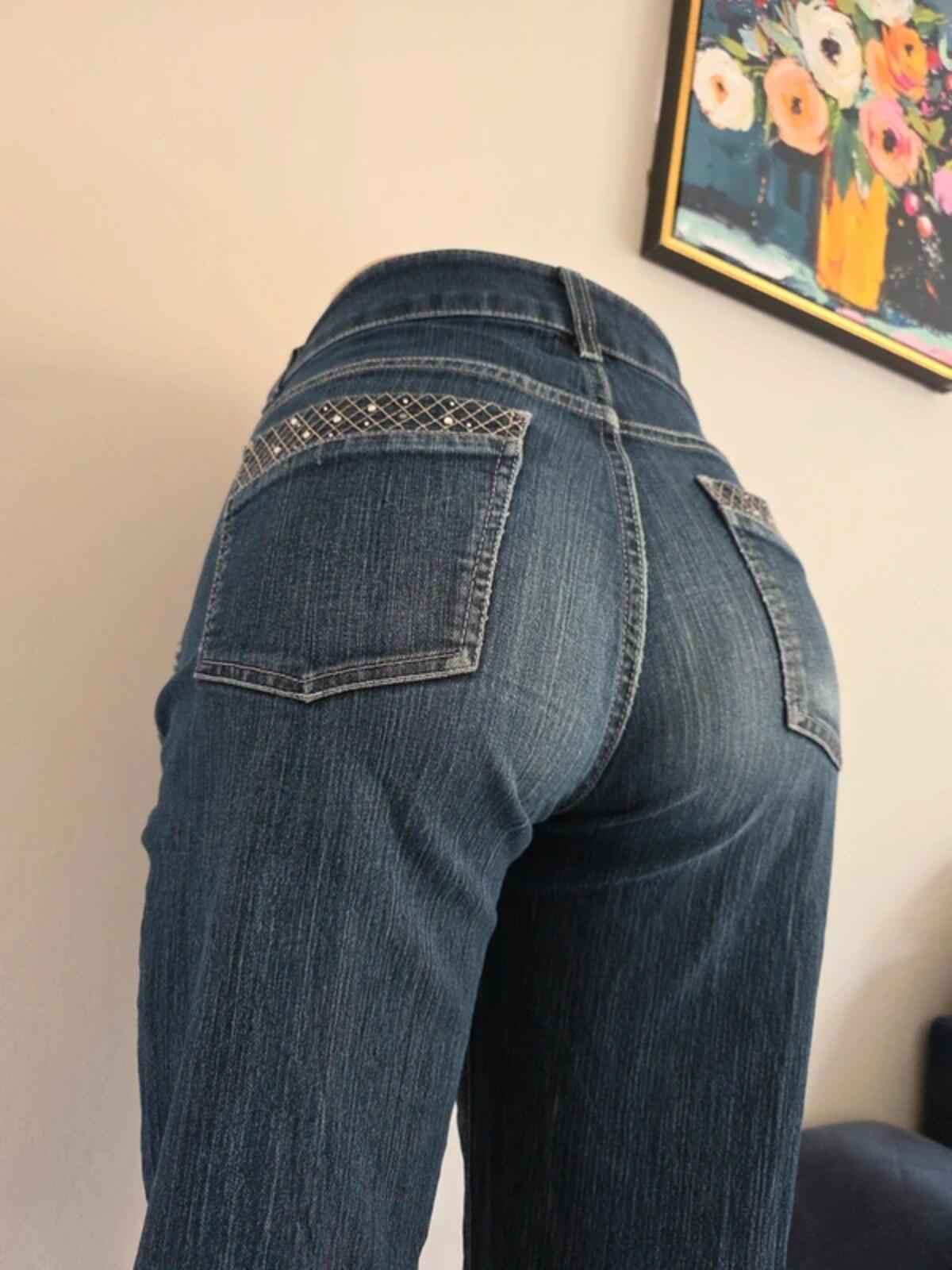 Lee Mid Rise Bootcut Vintage Y2K Jeans UK Size 12 Tall