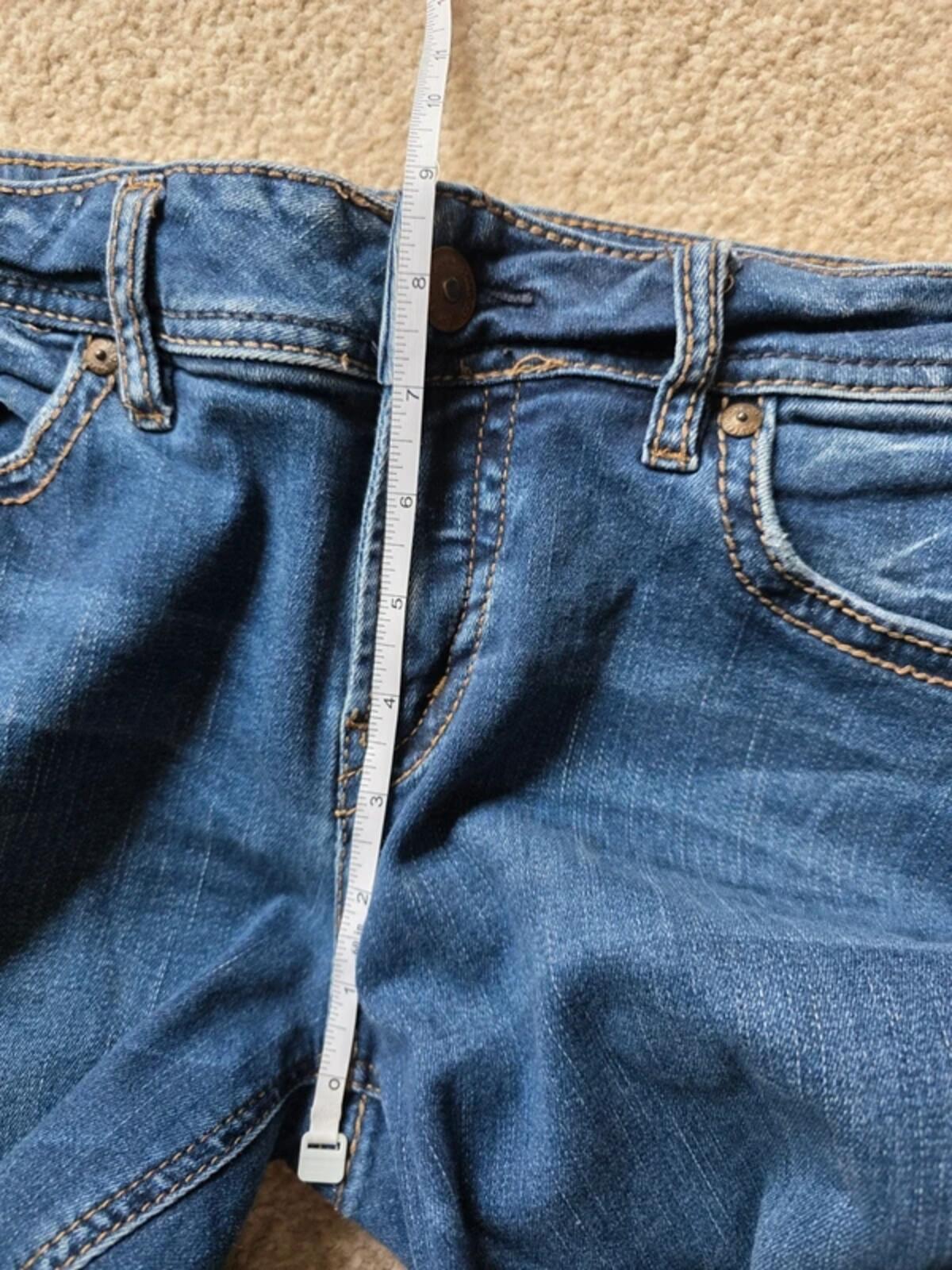 Vintage Y2K Silver Jeans Mid Rise Bootcut Jeans UK Size 12
