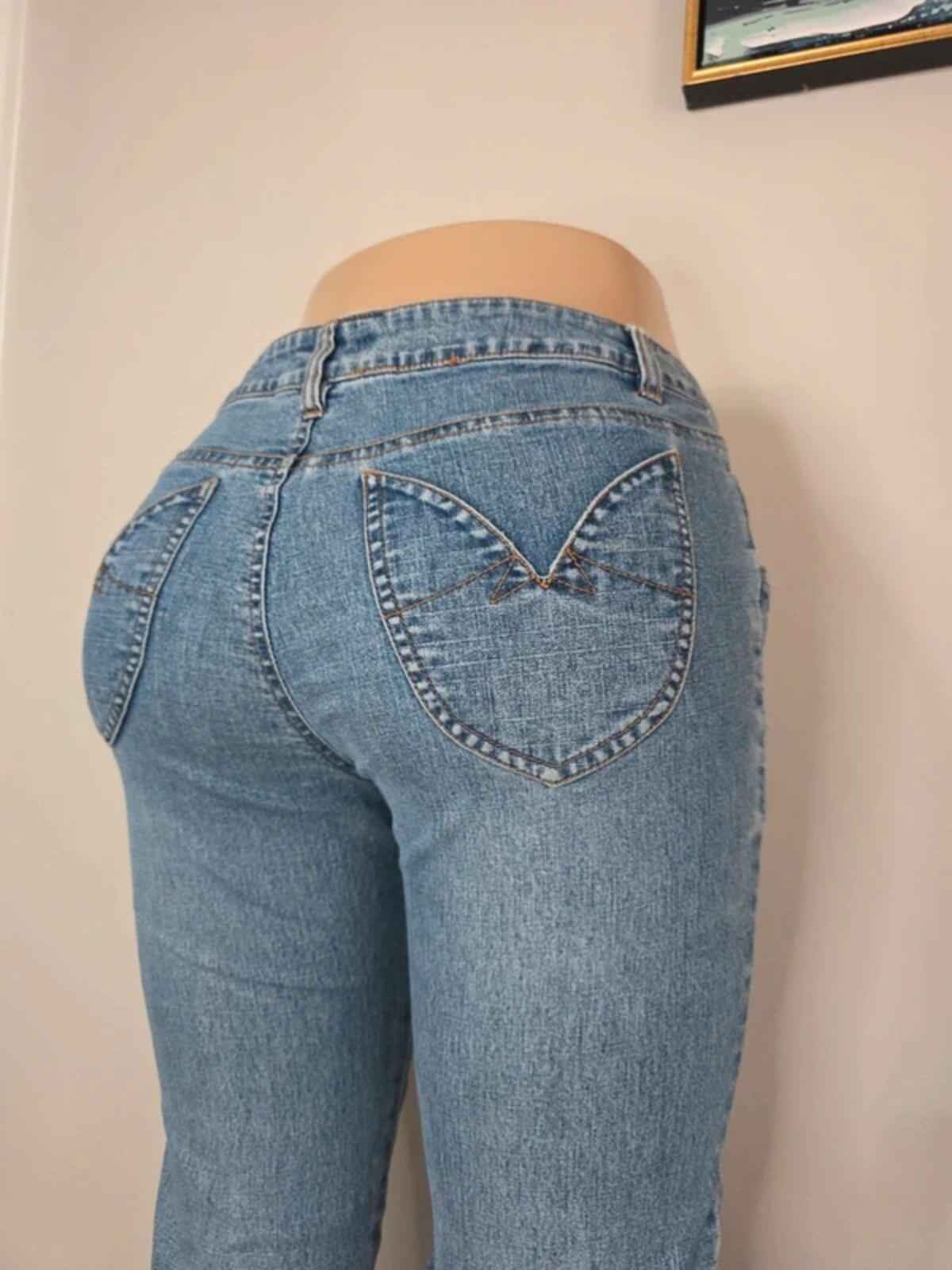 Capucino Mid Rise Flared Jeans UK Size 6/8 Petite