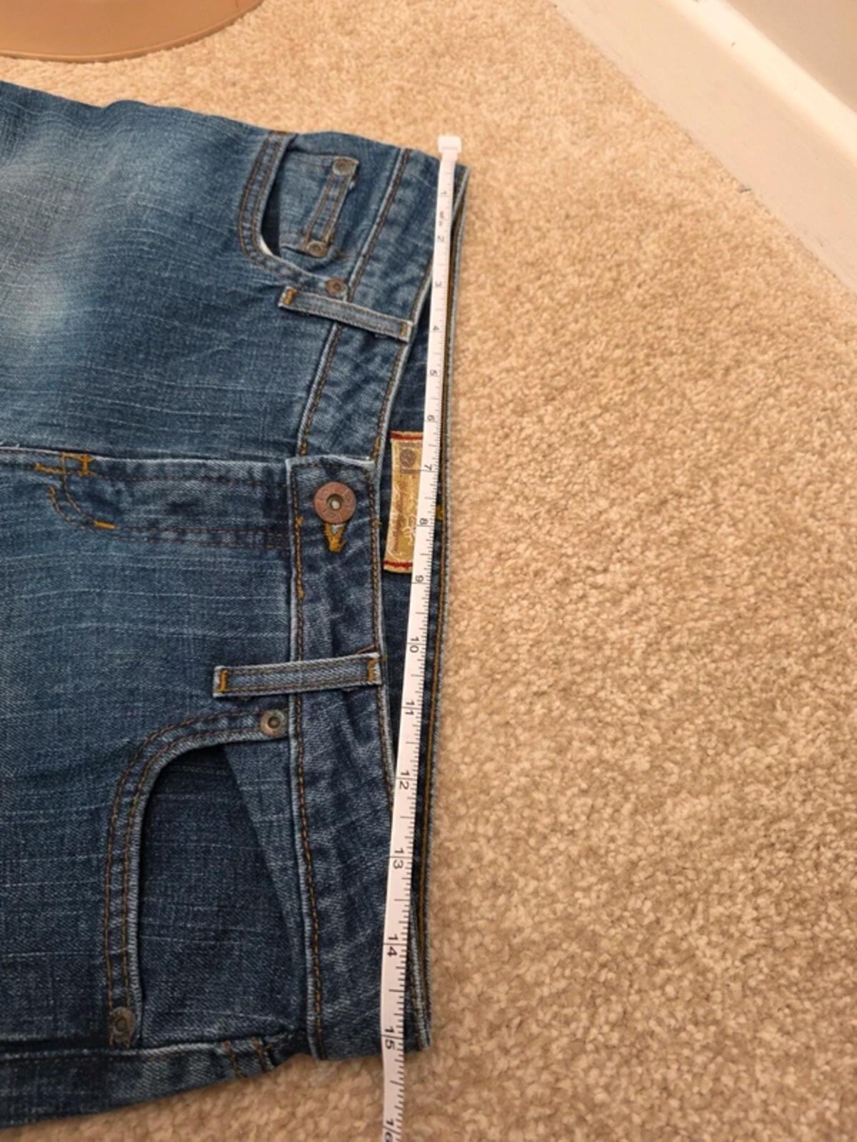 L.E.I. Mid Rise Bootcut Vintage Y2K Jeans UK Size 10 Tall