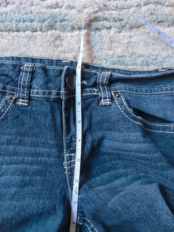 No Boundaries Low Rise Flared Vintage Y2K Jeans UK Size 8