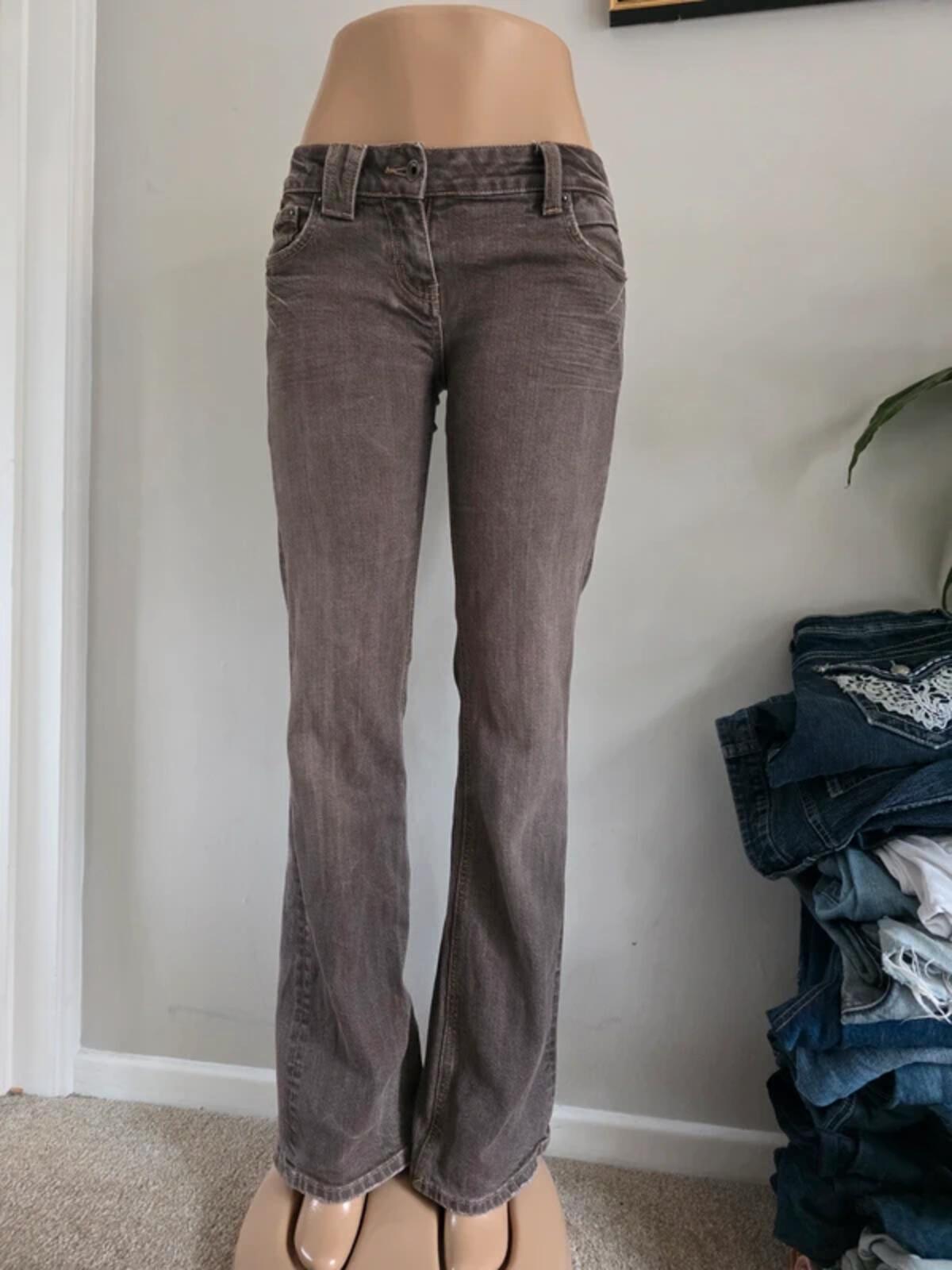 Vintage Y2K Cache Cache Low Rise Bootcut Jeans UK Size 10