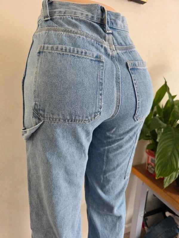 Vintage Y2K Simple Society High Rise Carpenter Jeans UK Size 6