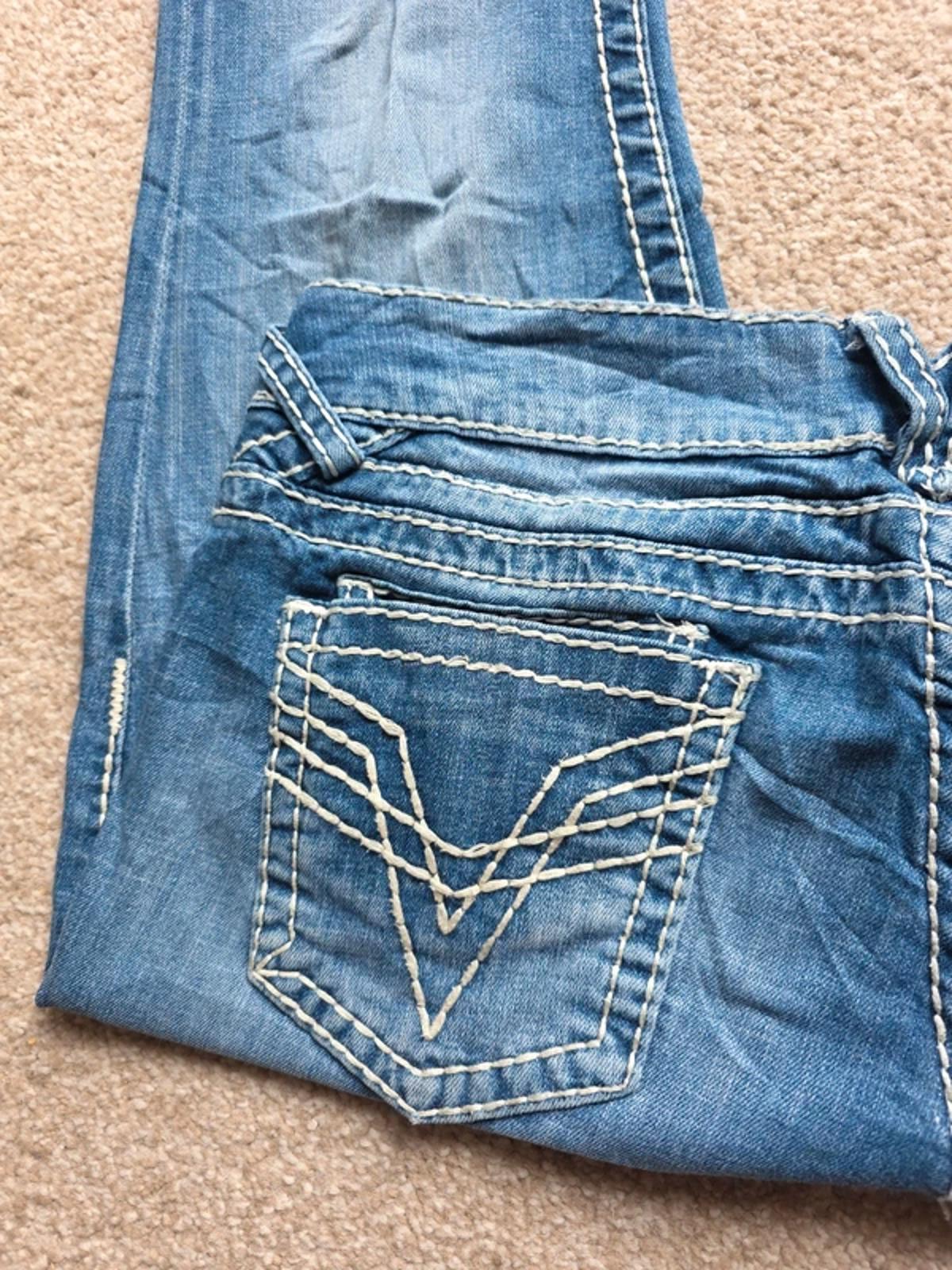 Vintage Y2K Vigoss Mid Rise Bootcut Jeans UK Size 14