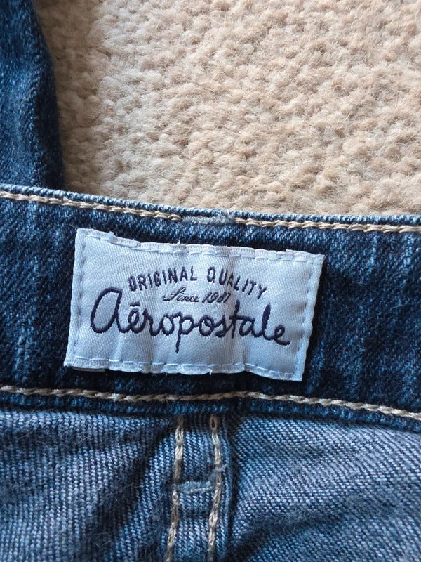 Aeropostale Low Rise Straight Vintage Y2K Jeans UK Size 8