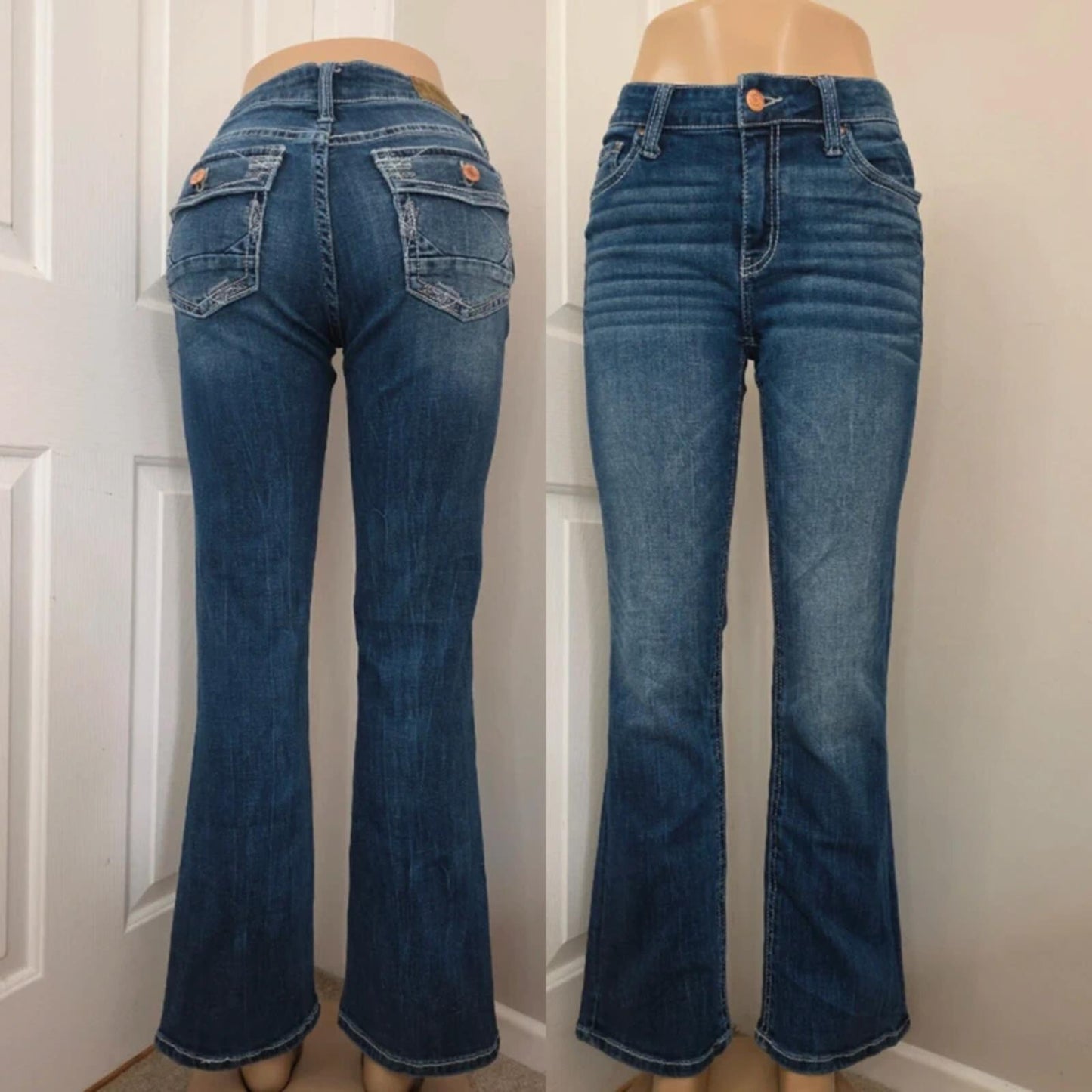 Daytrip Mid Rise Bootcut Vintage Y2K Jeans UK Size 8