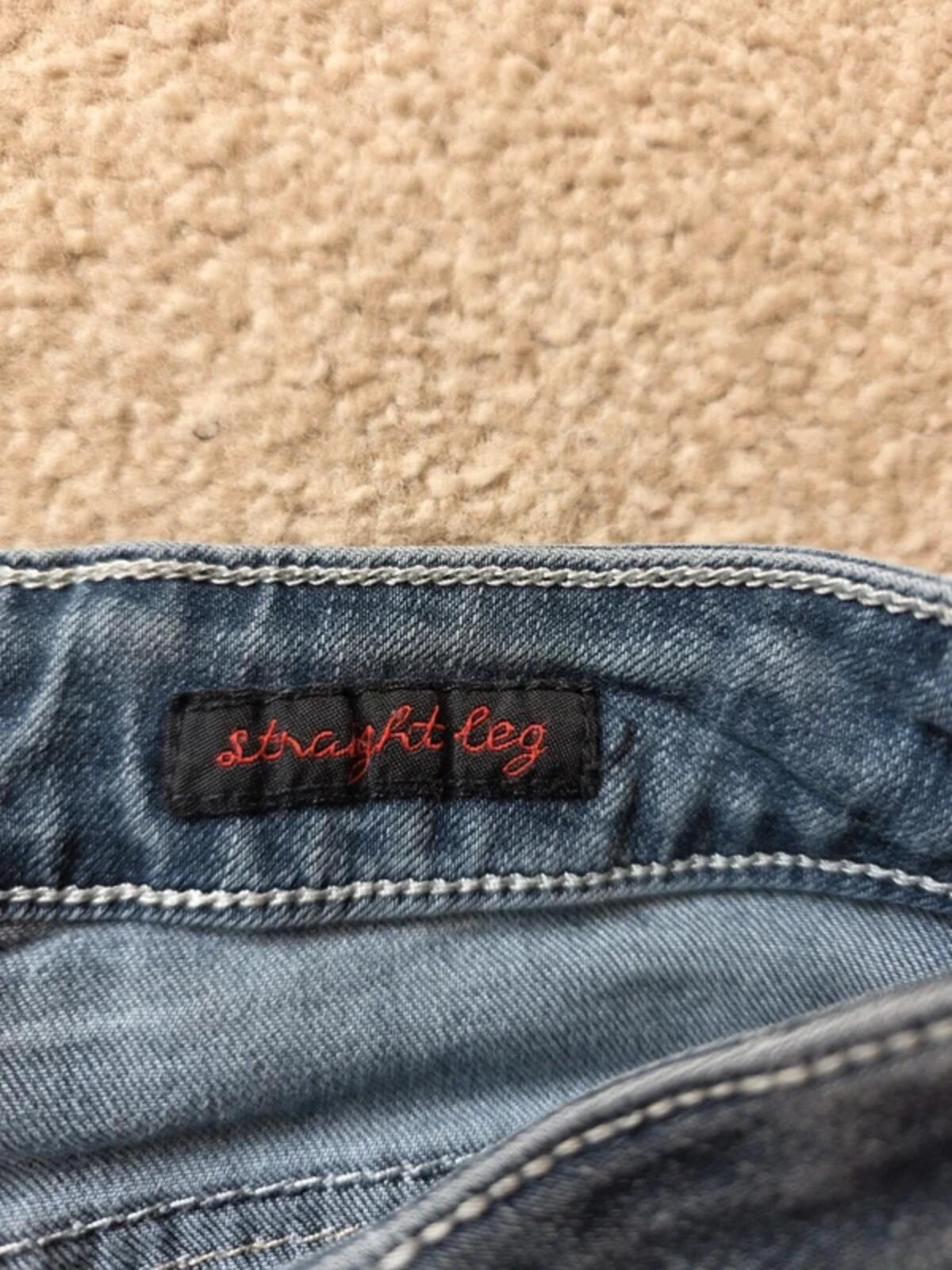 Vintage Y2K Earl Jeans Mid Rise Straight Bling Jeans UK Size 10