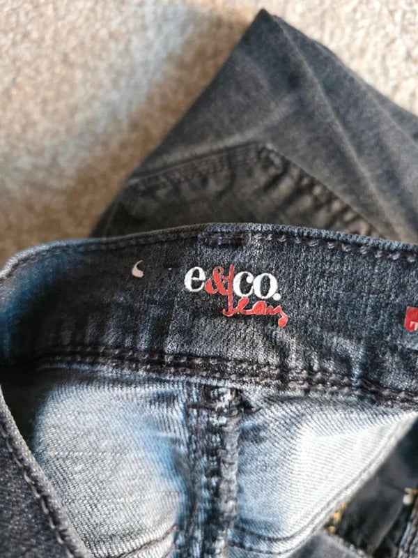 Vintage Y2K Style & Co High Rise Bootcut Jeans UK Size 8 Petite
