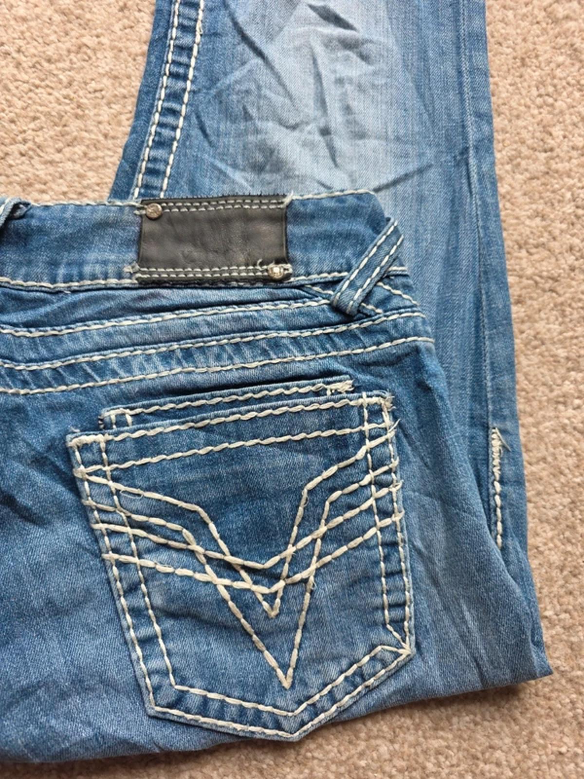 Vintage Y2K Vigoss Mid Rise Bootcut Jeans UK Size 14