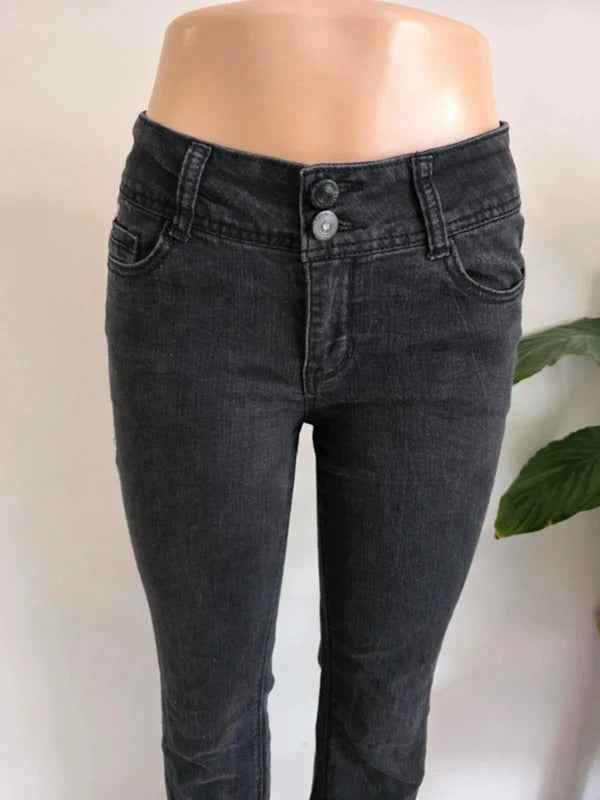 Vintage Y2K Wallflower Low Rise Bootcut Jeans UK Size 10