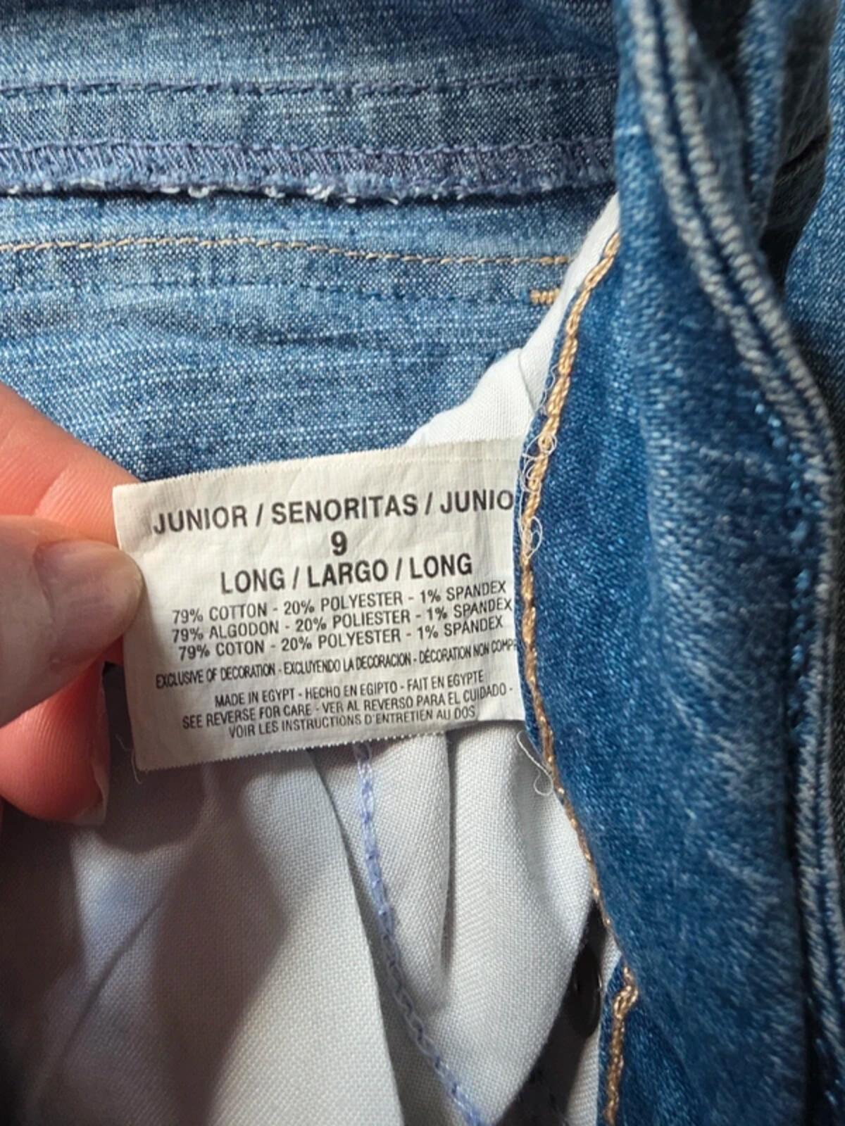 L.e.i Low Rise Relaxed Bootcut Vintage Y2K Jeans UK Size 8/10 Tall