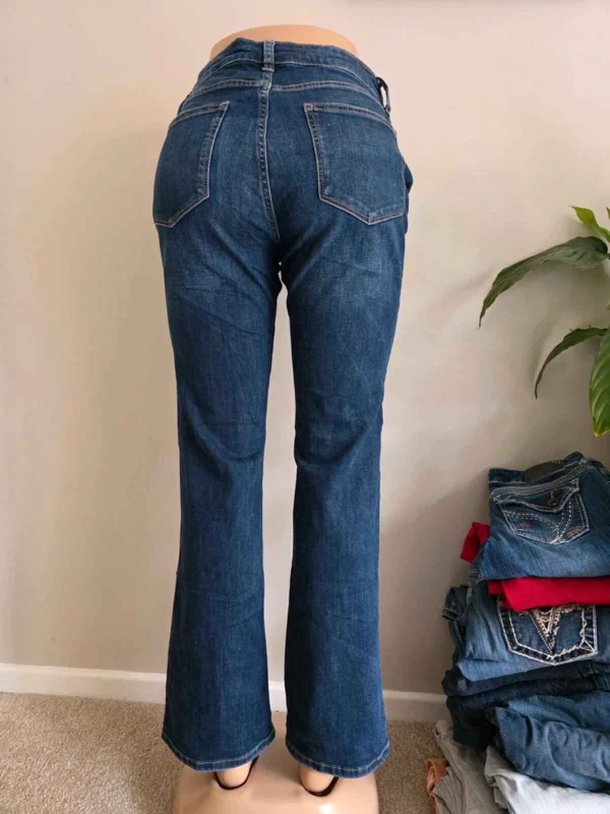 Vintage Y2K St John’s Bay Mid Rise Bootcut Jeans UK Size 10/12