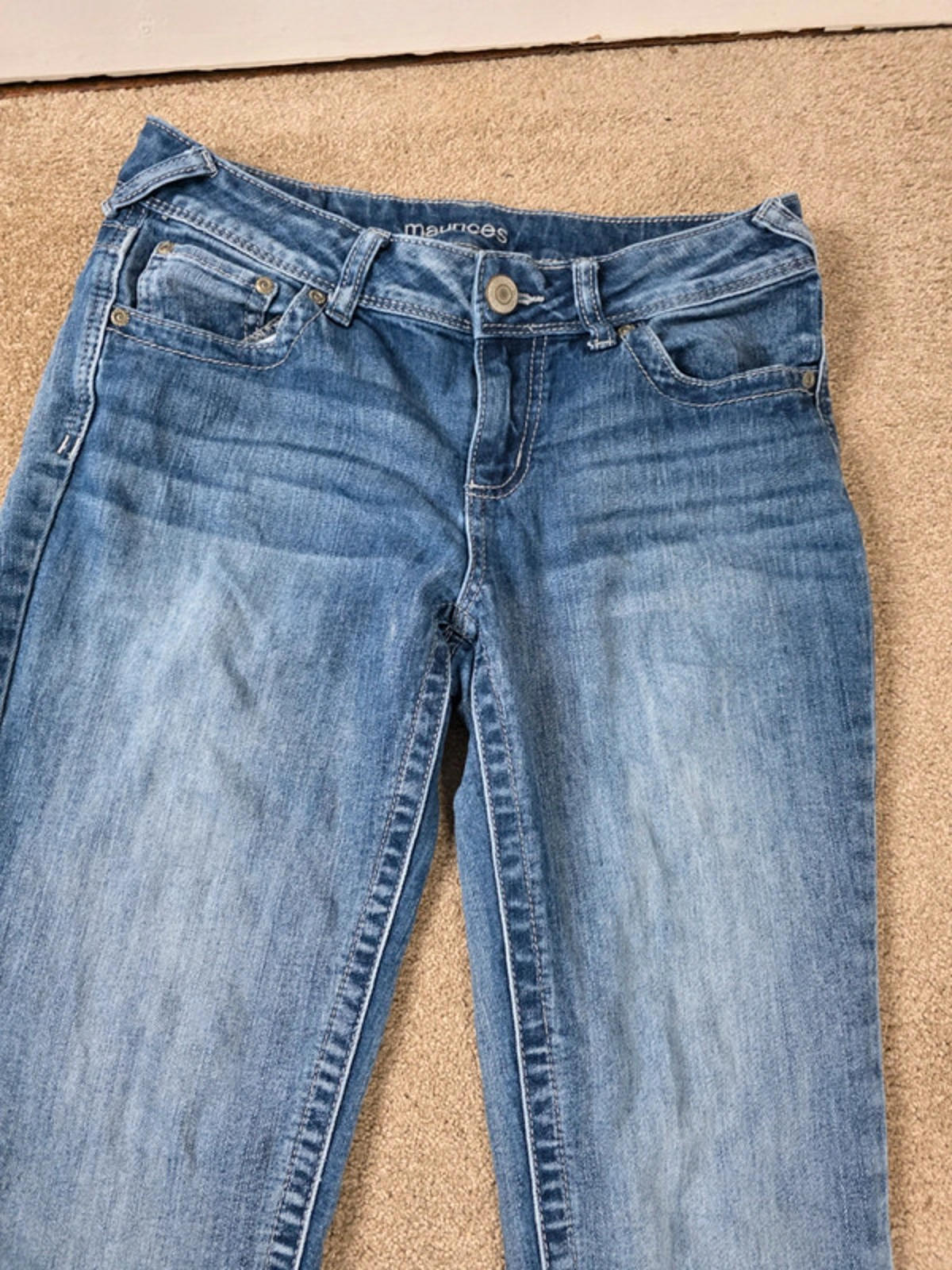 Vintage Y2K Maurices Low Rise Bootcut Jeans UK Size 10