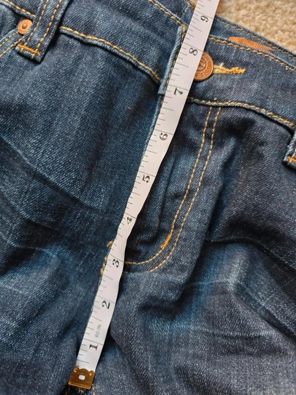 Vintage Y2K Seven7 Low Rise Slim Straight Jeans UK Size 12/14