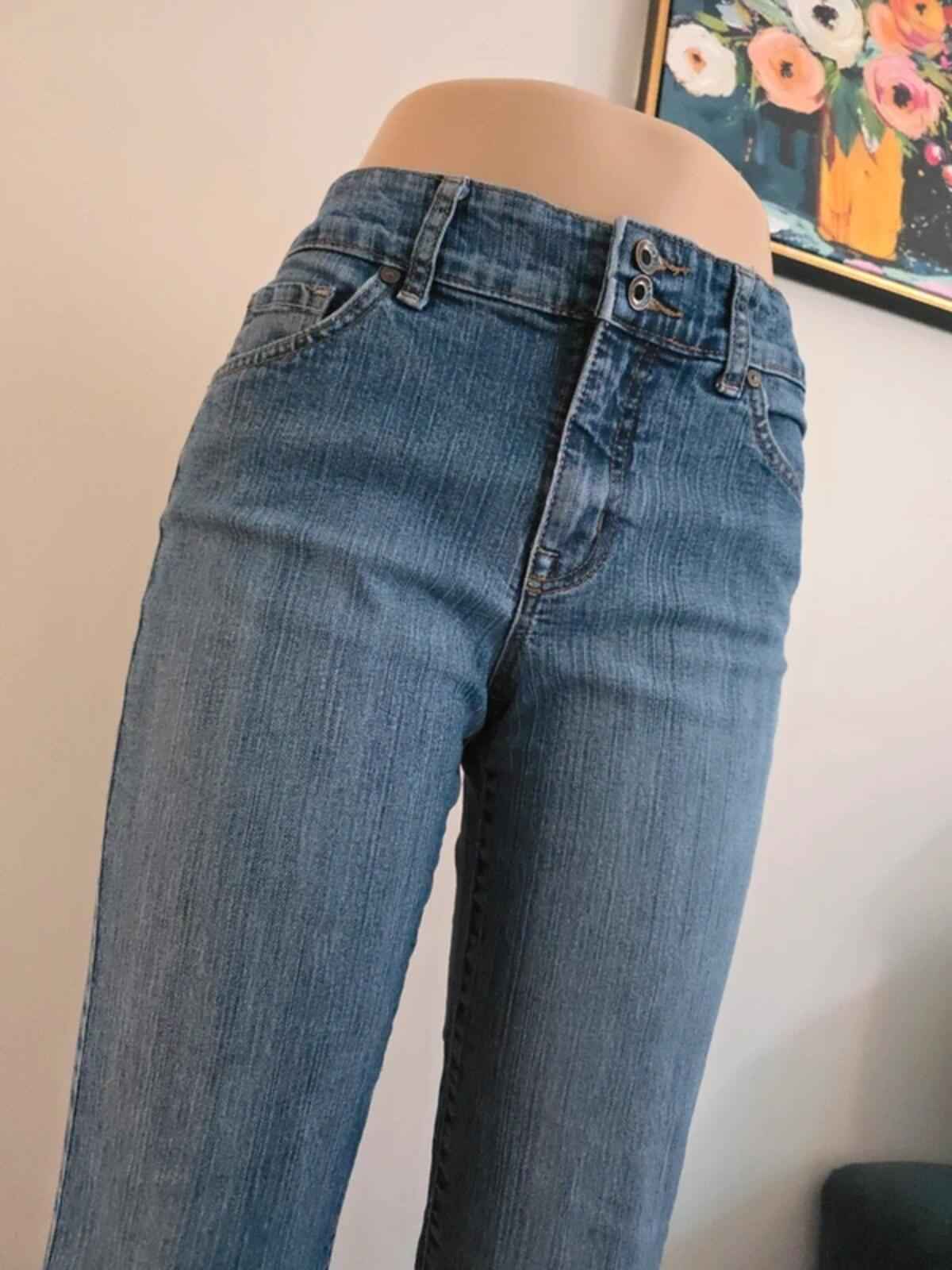 Bandolino Mid Rise Bootcut Vintage Y2K Jeans UK Size 10