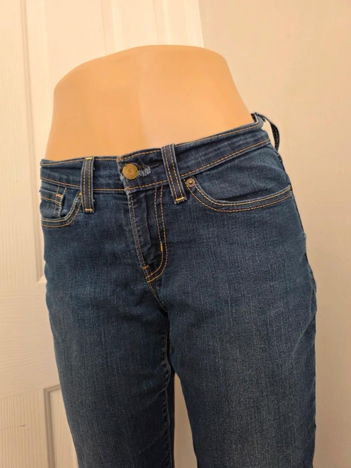 Levi’s Skinny Curvy Vintage Y2K Jeans UK Size 8/10 Petite