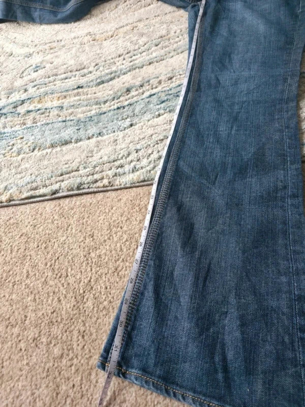 NY&C Vintage Y2K Low Mid Rise Bootcut Jeans UK Size 10