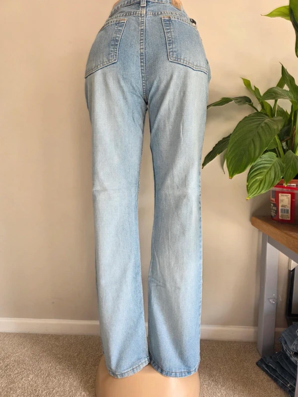 Vintage Y2K So GSJC Mid Rise Bootcut Jeans UK Size 14
