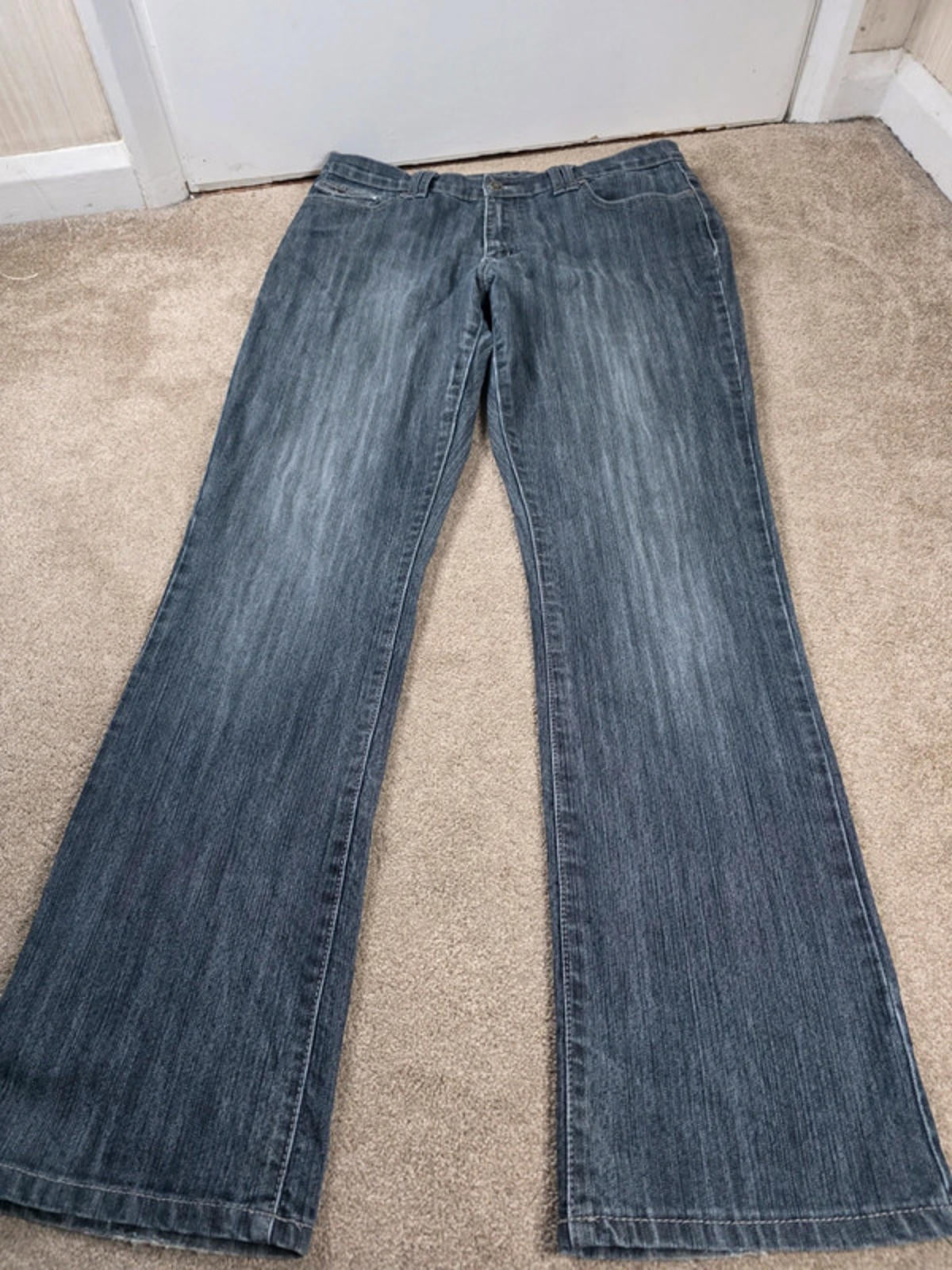 Vintage Y2K Point Zero Mid Rise Bootcut Jeans UK Size 14