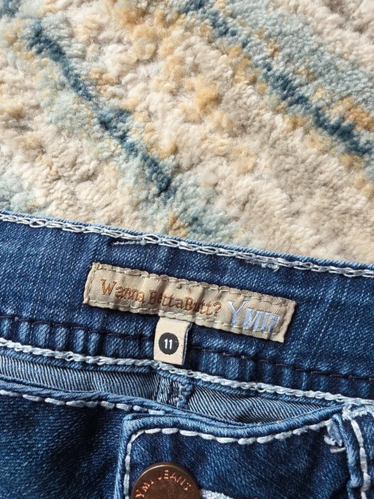 YMI Low Rise Bootcut Vintage Y2K Jeans UK Size 12 Tall