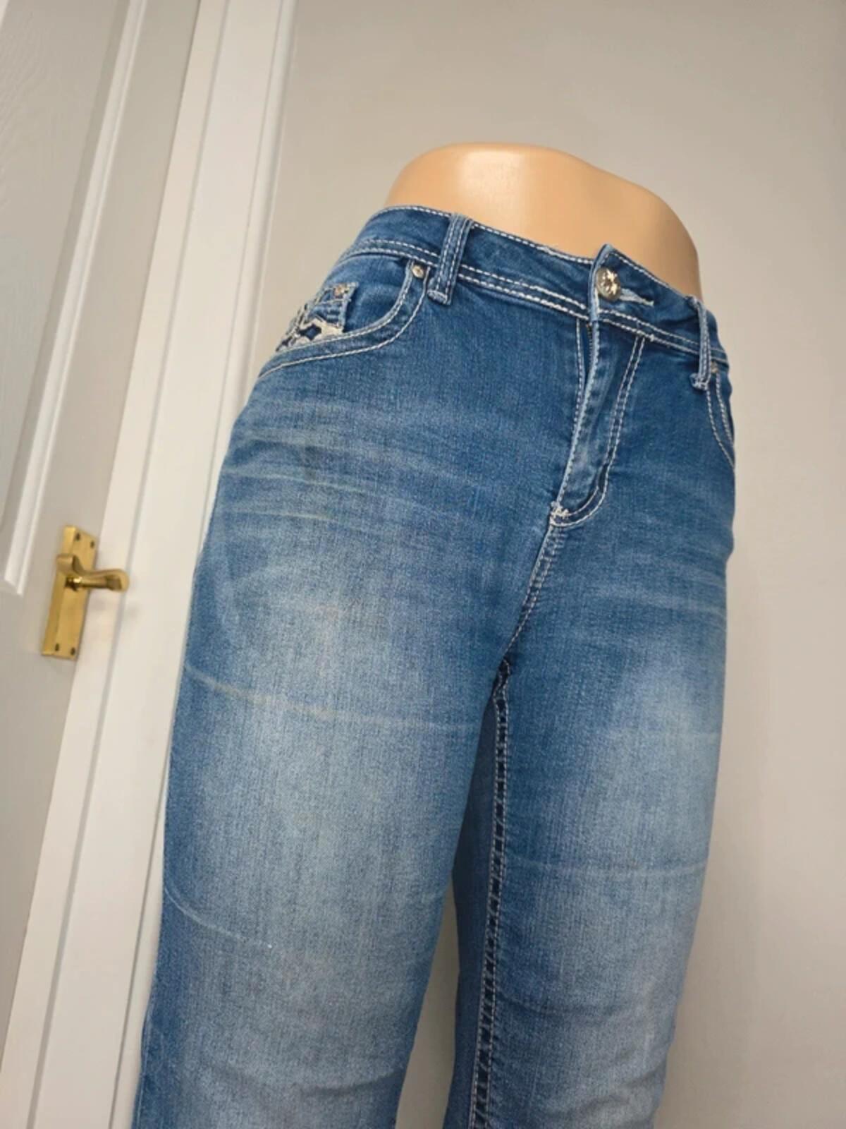 ND Weekend Mid Rise Bootcut Vintage Y2K Jeans UK Size 12