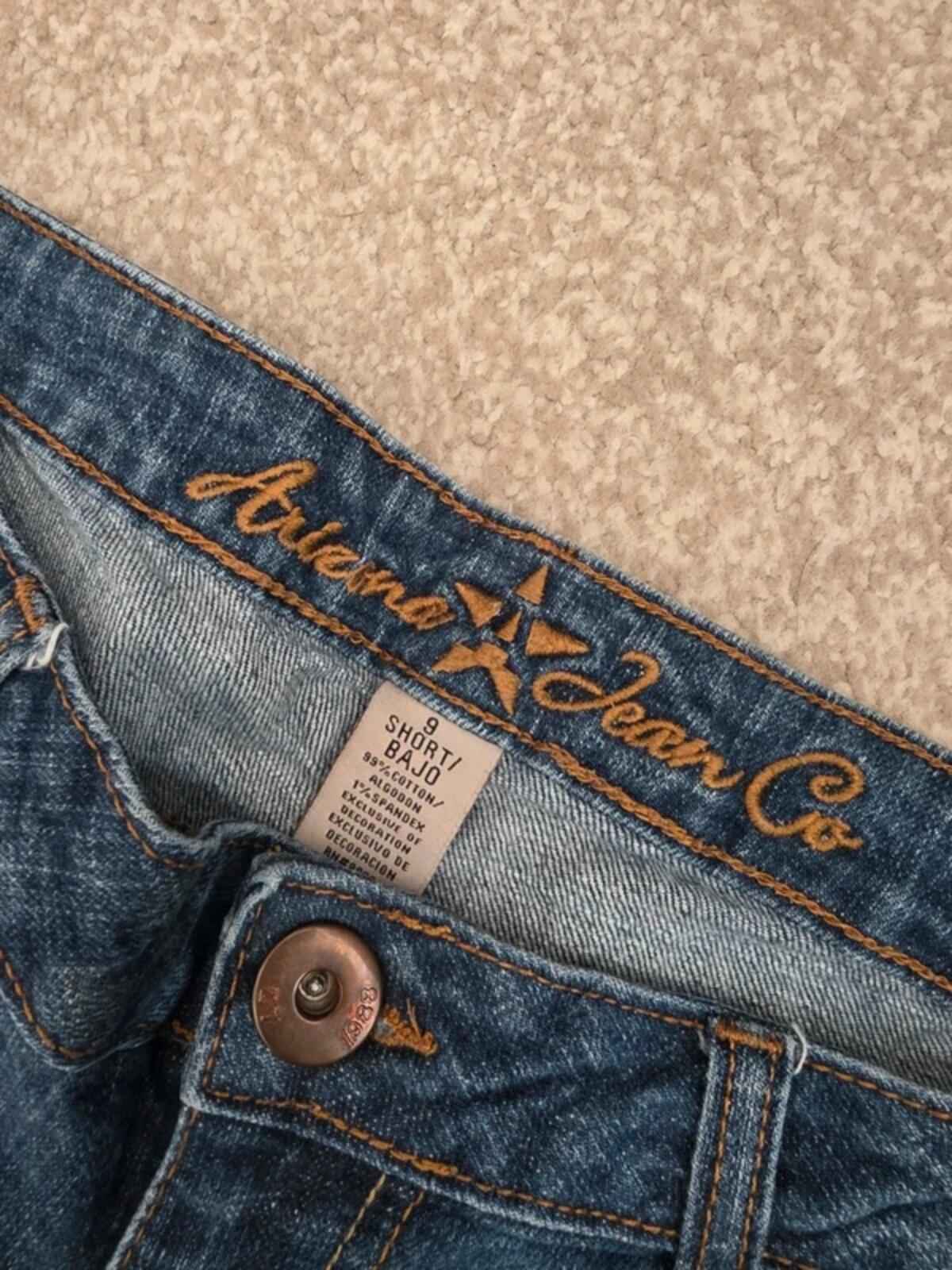 Arizona Mid Rise Bootcut Jeans UK Size 10 Petite