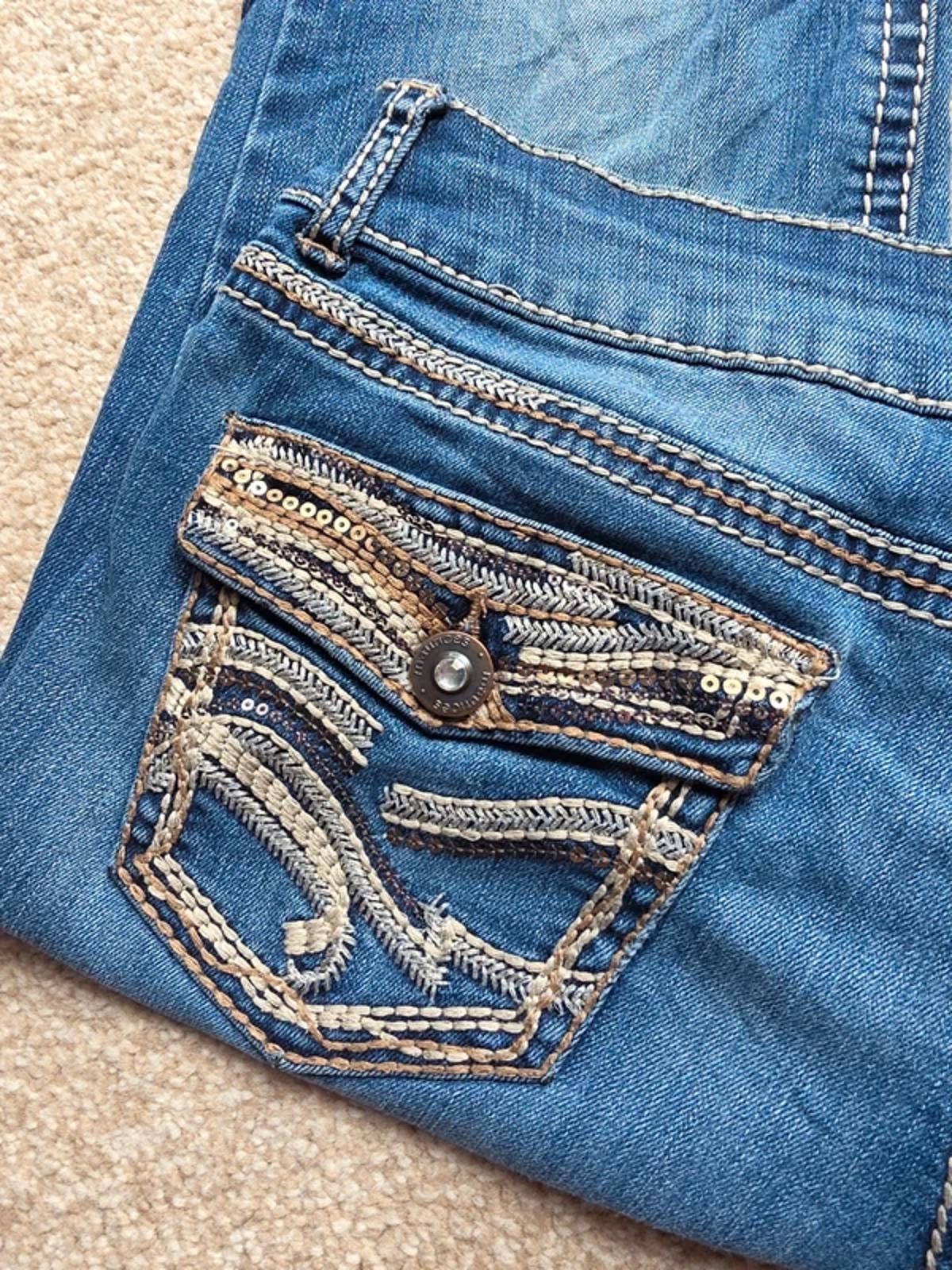 Vintage Y2K Maurices Mid Rise Bootcut Jeans UK Size 12
