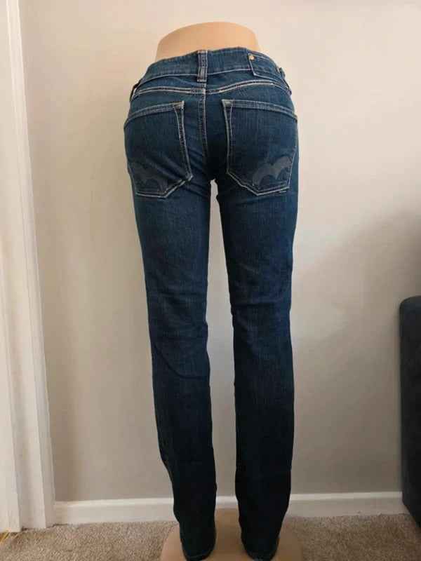 Bik Bok Low Rise Skinny Vintage Y2K Jeans UK Size 8/10