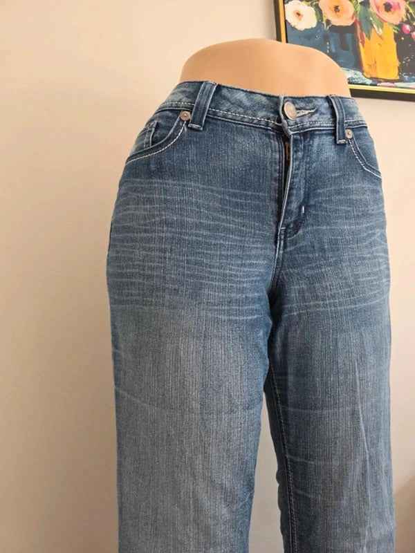 L.e.i. Mid Rise Bootcut Vintage Y2K Jeans UK Size 14 Tall